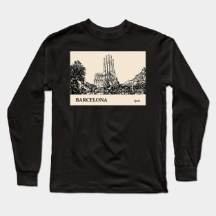 Barcelona - Spain Long Sleeve T-Shirt